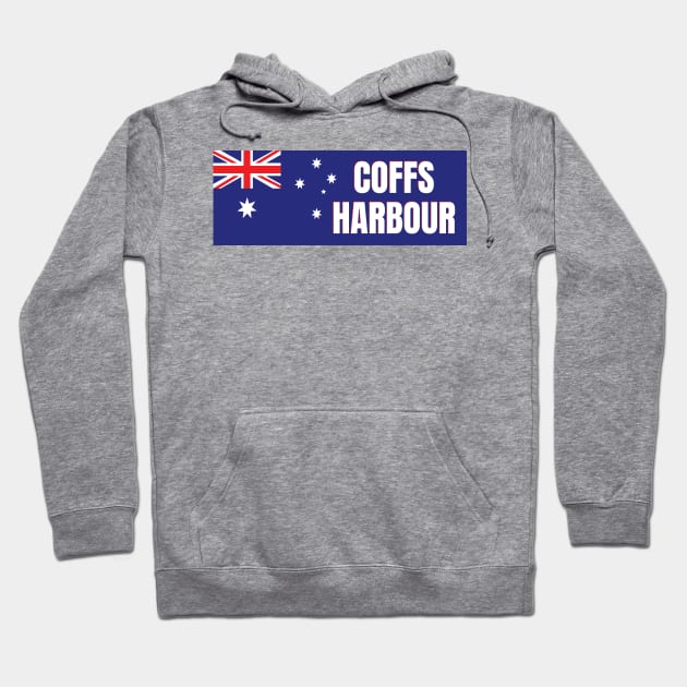 Coffs Harbour City in Australian Flag Hoodie by aybe7elf